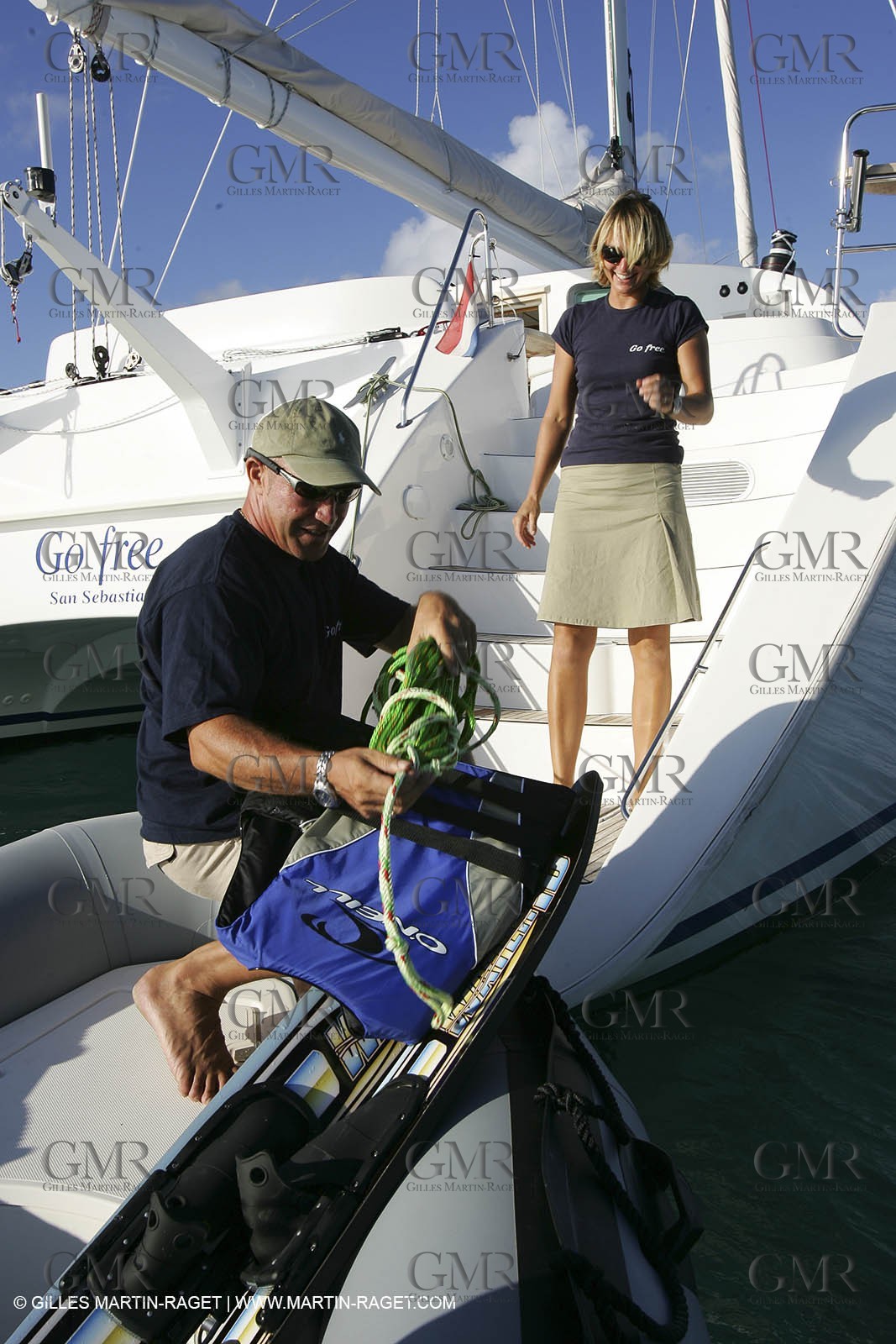 Privilege 585 - Go Free - Martinique Motonautisme - Personnages