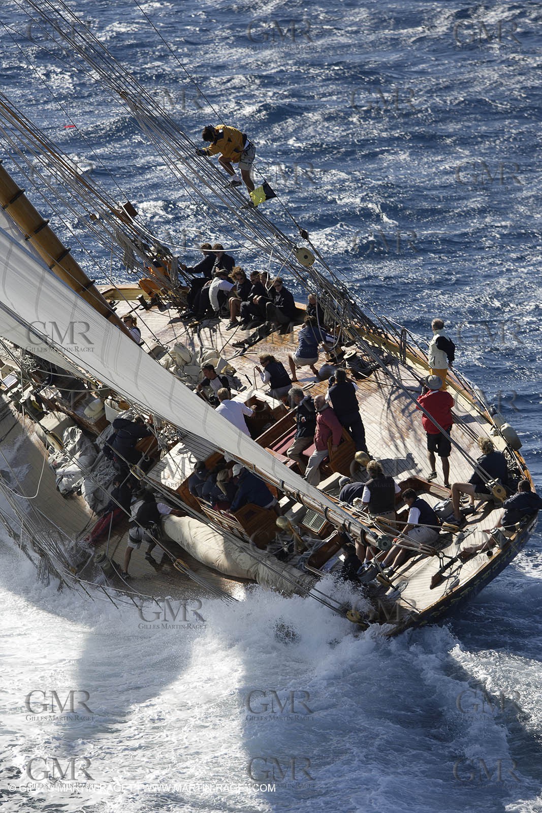 07 10 2006 - Saint Tropez (Fr) - Voiles de Saint Tropez 2006 - Classic Yachts - Mariette