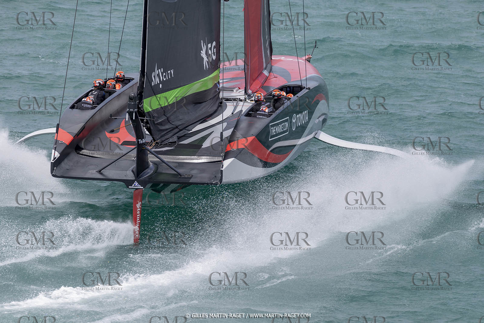 11 12 2020 - Auckland (NZL) - 36th America's Cup - Practice Sessions - Day 3 - Emirates Team New Zealand