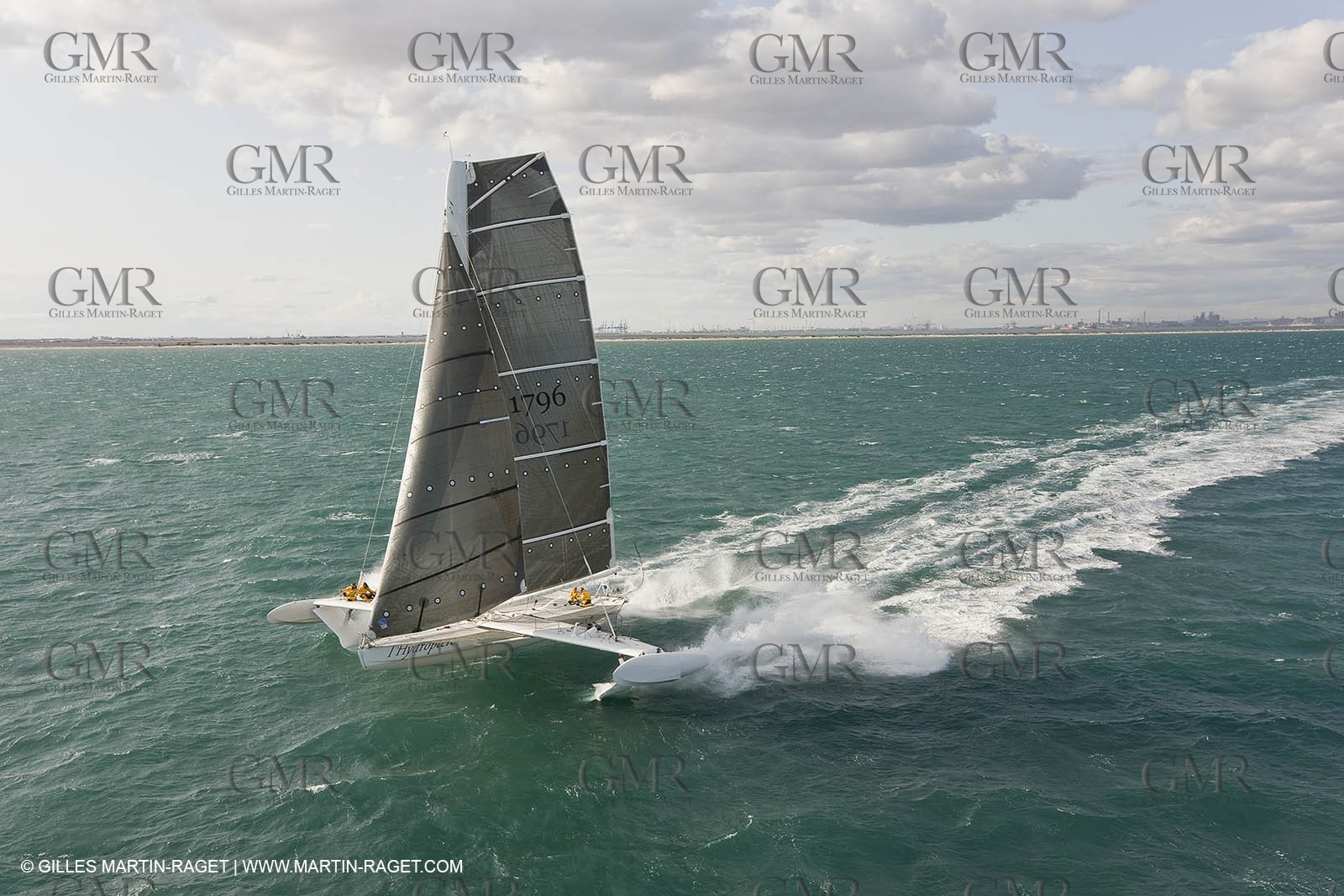 03 10 2008 - Fos   mer (FRA, 13) - L'Hydroptère - Speed record attempt