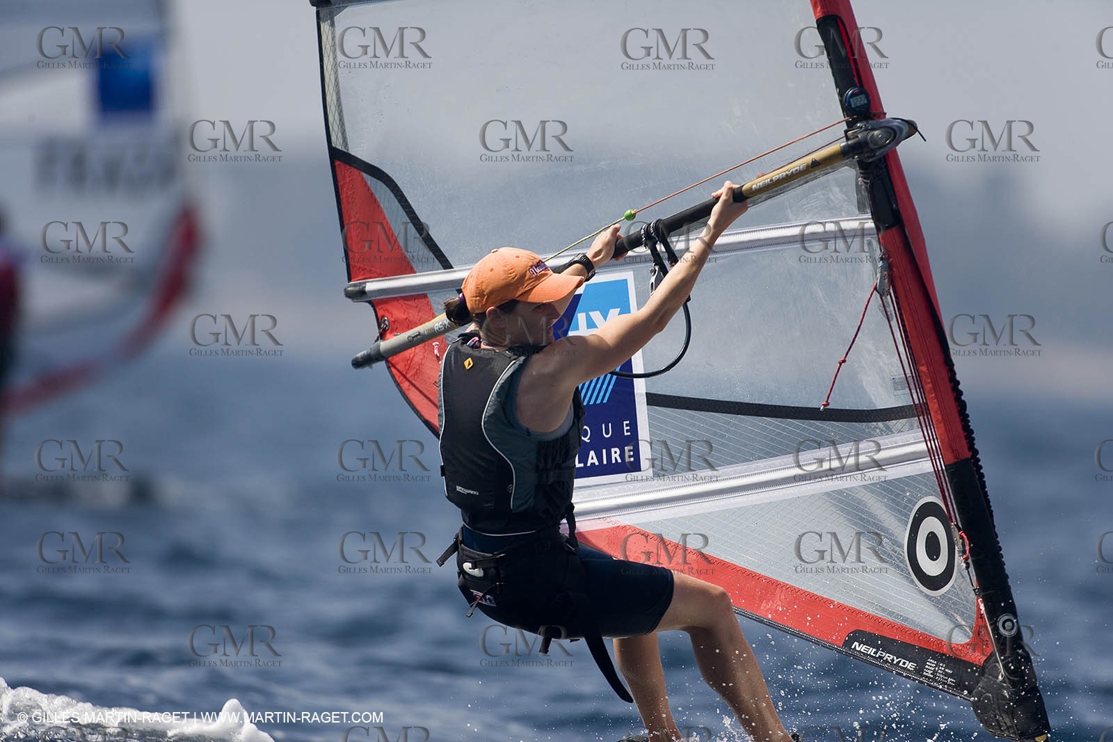 24 04 2007 - 2007 Semaine Olympique Française - Hyères (South of France) - Day 3 - Team France - RS:X - Faustine Merret