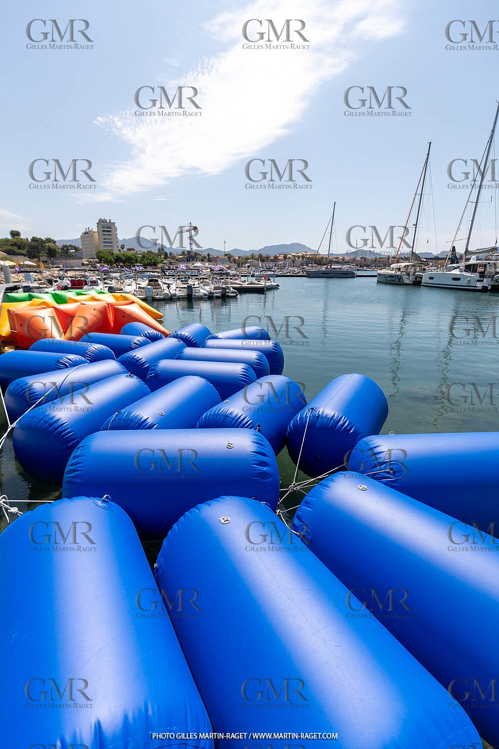 09 07 2023, Marseille (FRA), Paris 2024 Sailing Test Event, Race Day 1,