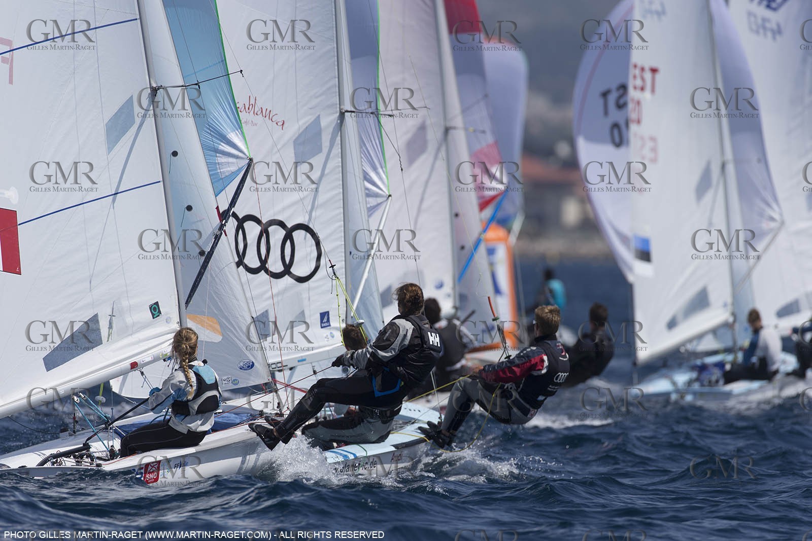 12 04 2015, Marseille (FRA), Yachting Club de la Pointe Rouge - Coupe Internationale de Printemps des 470, Final Day