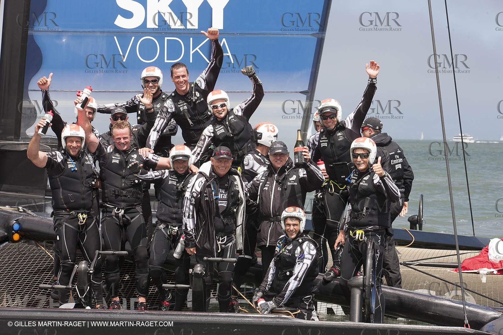 25 08 2013 - San Francisco (USA,CA) - 34th America's Cup - Louis Vuitton Cup Final, Day 7, Emirates Team New Zealand Vs Luna Rossa