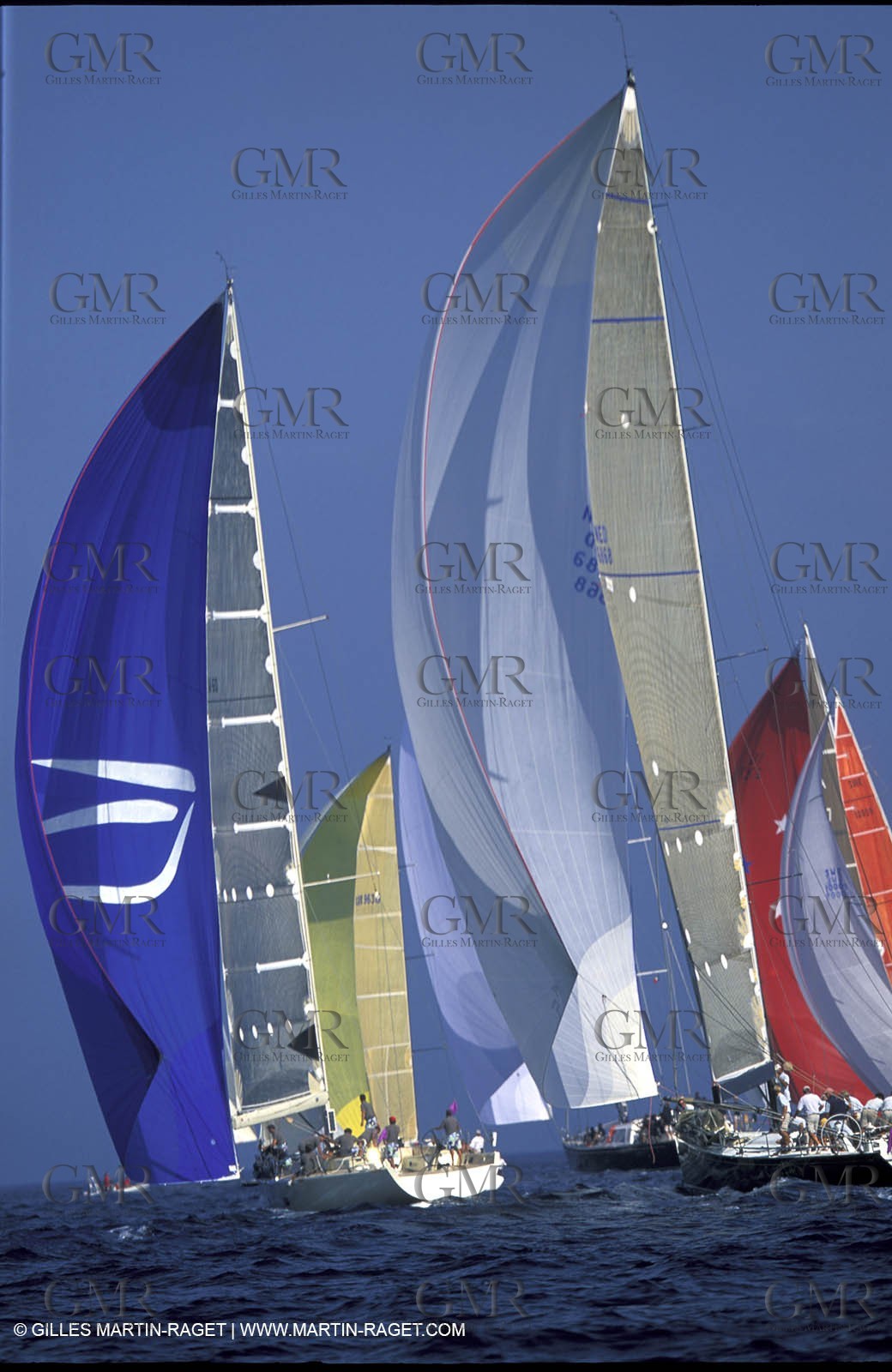 Sailing, Classic yachts, Voiles de Saint-Tropez 2003