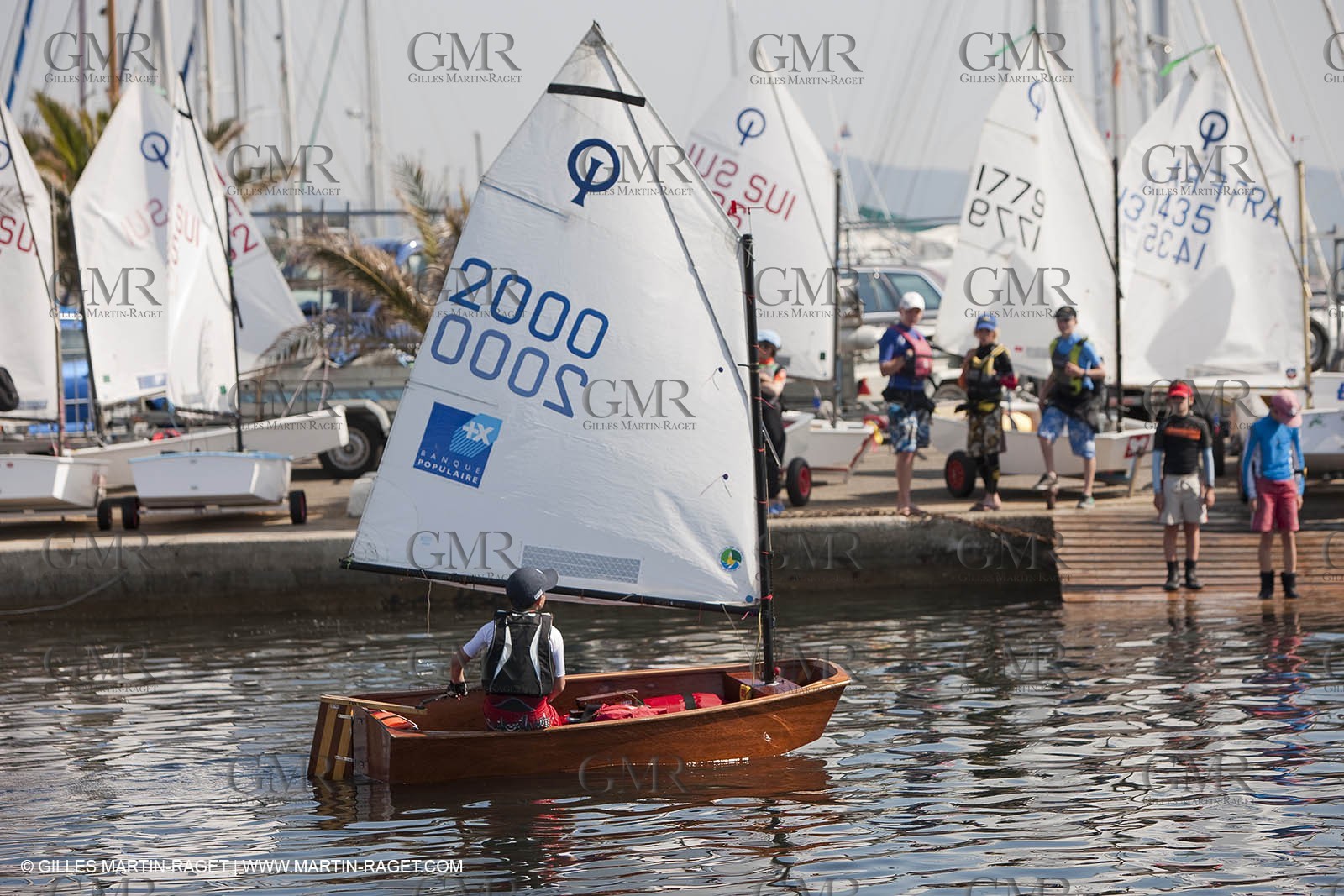 24 05 2010 - Hyères (FRA,83) - wooden optimist