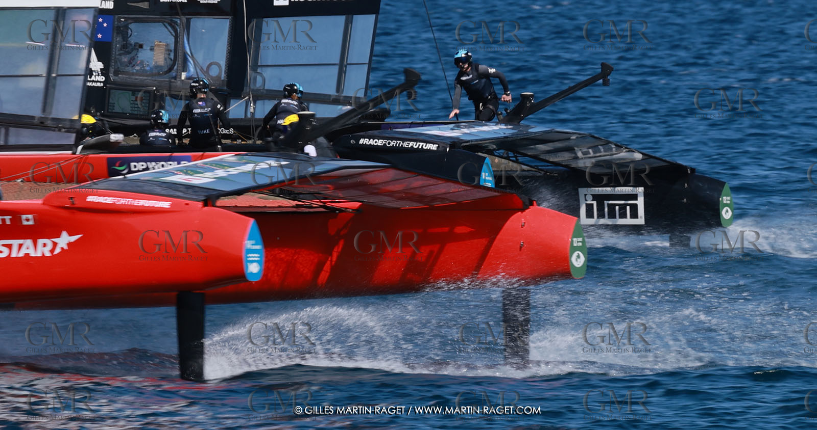 10 09 2025, Saint-Tropez,(FRA), Rockwool SailGP France Saint-Tropez, Race Day 1