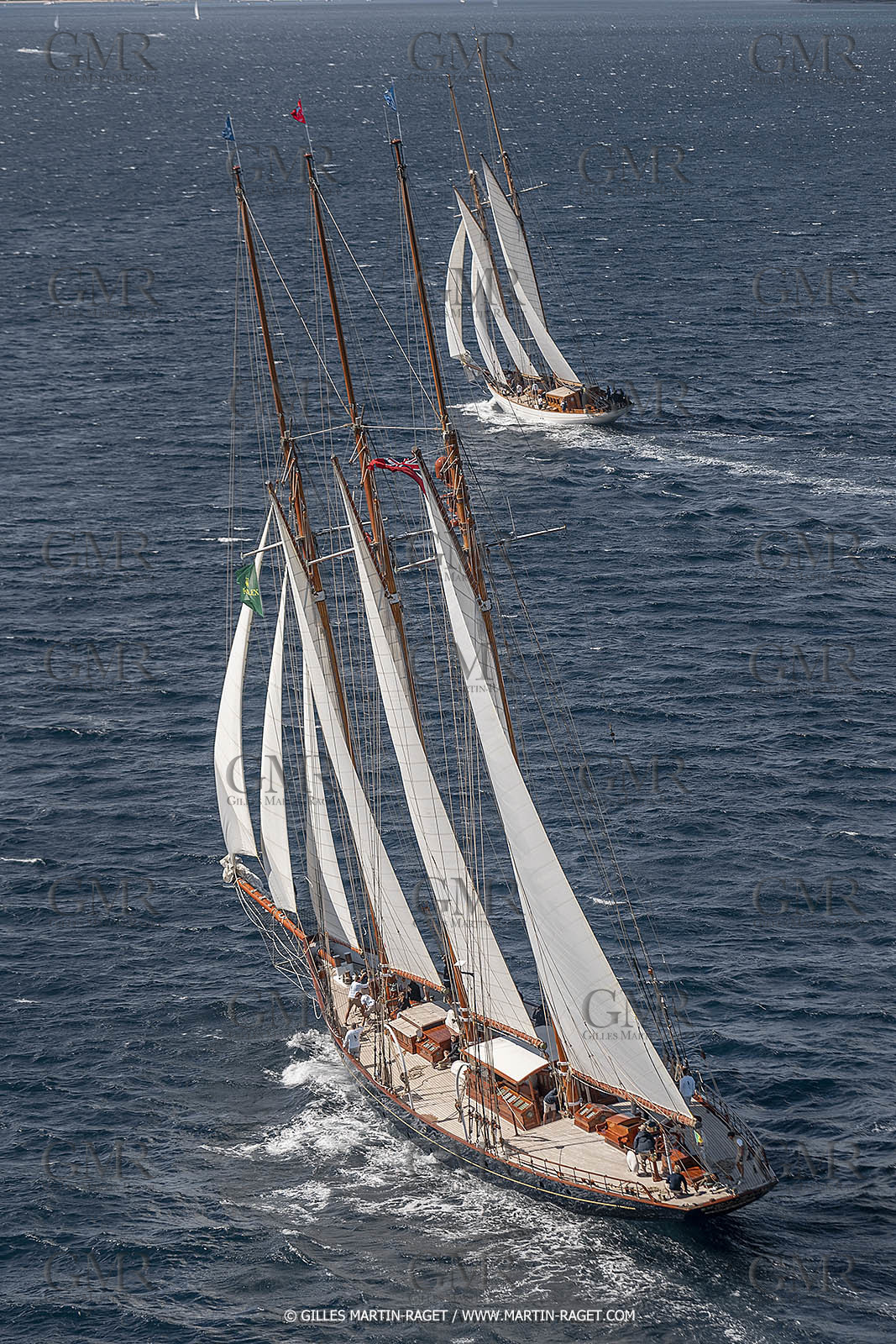 28 09 2022? Saint-Tropez,(FRA,83), Les Voiles de Saint-Tropez 2022 Régate N° 2 poup les modernes, navigation libre pour les grandes goélettes