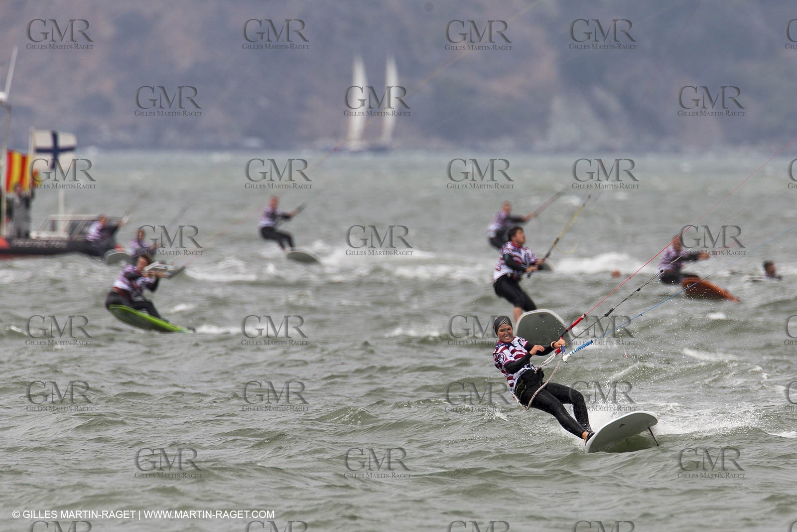 04 06 2013 - San Francisco (USA,CA) - 34th America's Cup - Kite surf festival