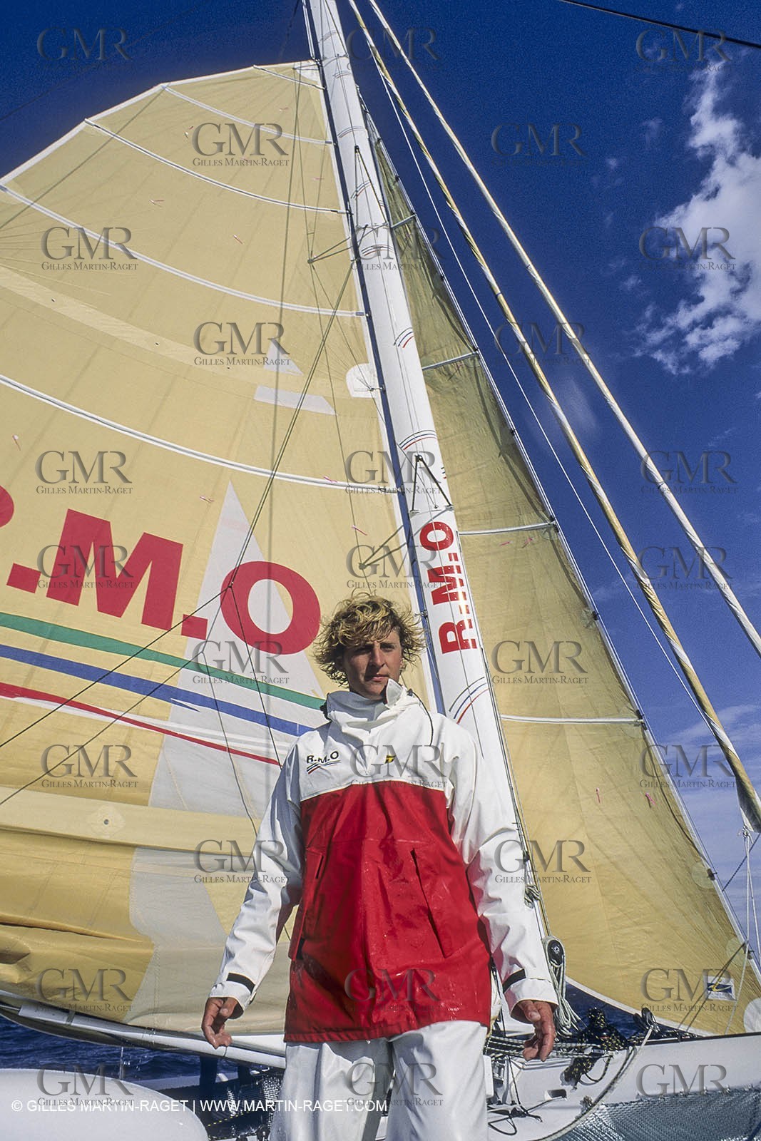 Sailing, Offshore Racing, Route du Rhum 1990, RMO, Laurent Bourgnon