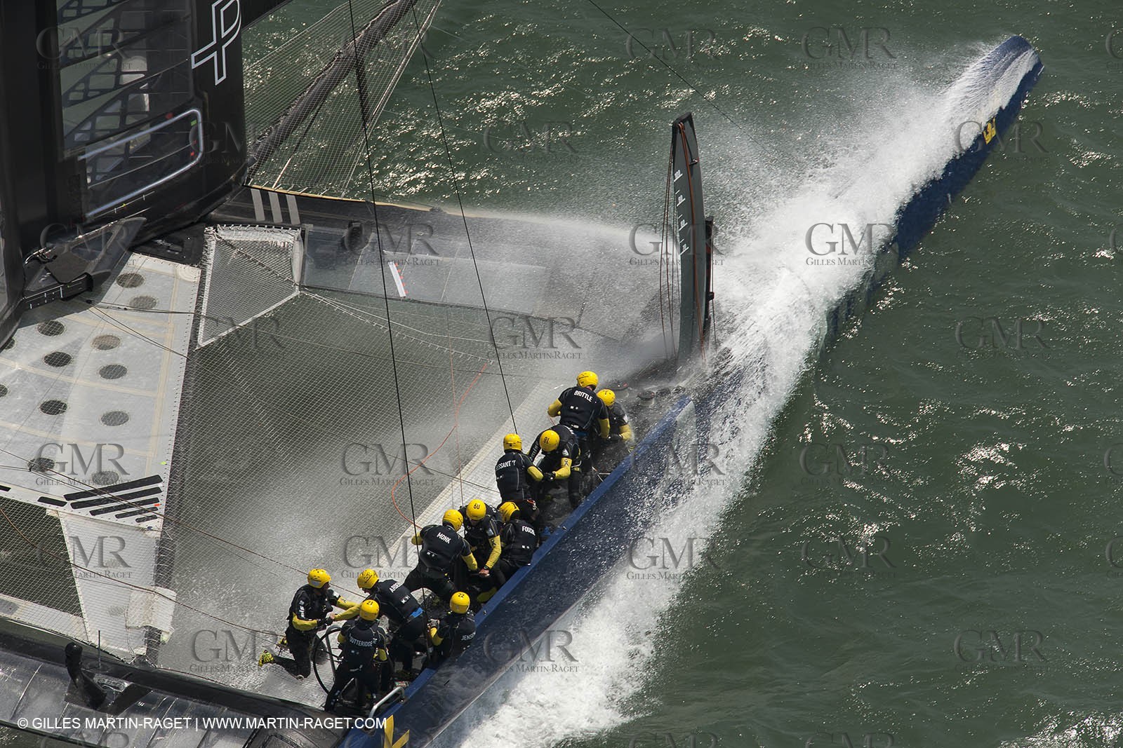 03 08 2013 - San Francisco (USA,CA) - 34th America's Cup - Louis Vuitton Cup - Semi-finals - Luna Rossa vs Artemis Racing - Race 1 - Artemis Racing