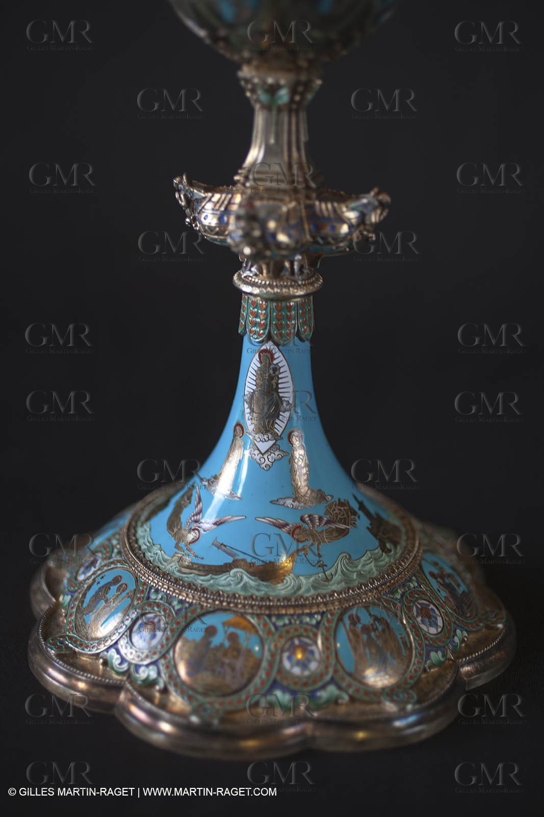 04 02 2013 - Marseille(FRA,13), Notre Dame de la Garde, orfèvrerie liturgique