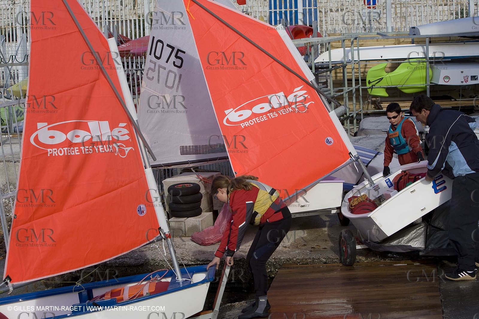 06 02 2008 - Nice (FRA, 06) - Nice sailing School - optimist