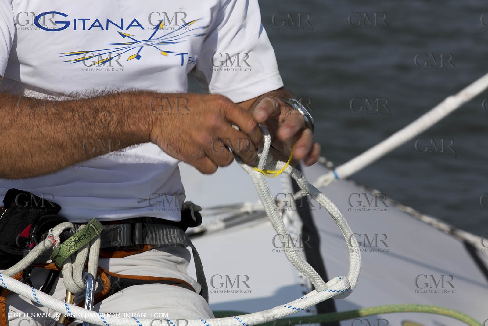 05 07 2012 - New York (USA) - Ocean Krys Race - Speed runs in fornt of NY city
