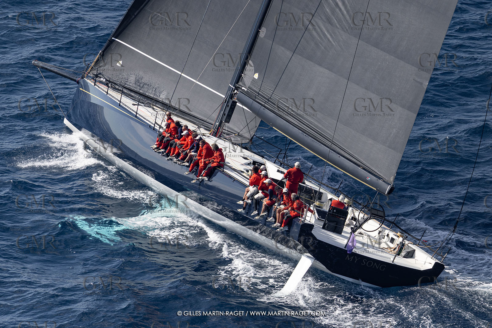 04 10 2025, Saint-Tropez (FRA), Les VoIles de Saint-Tropez 2025, Race Day 6