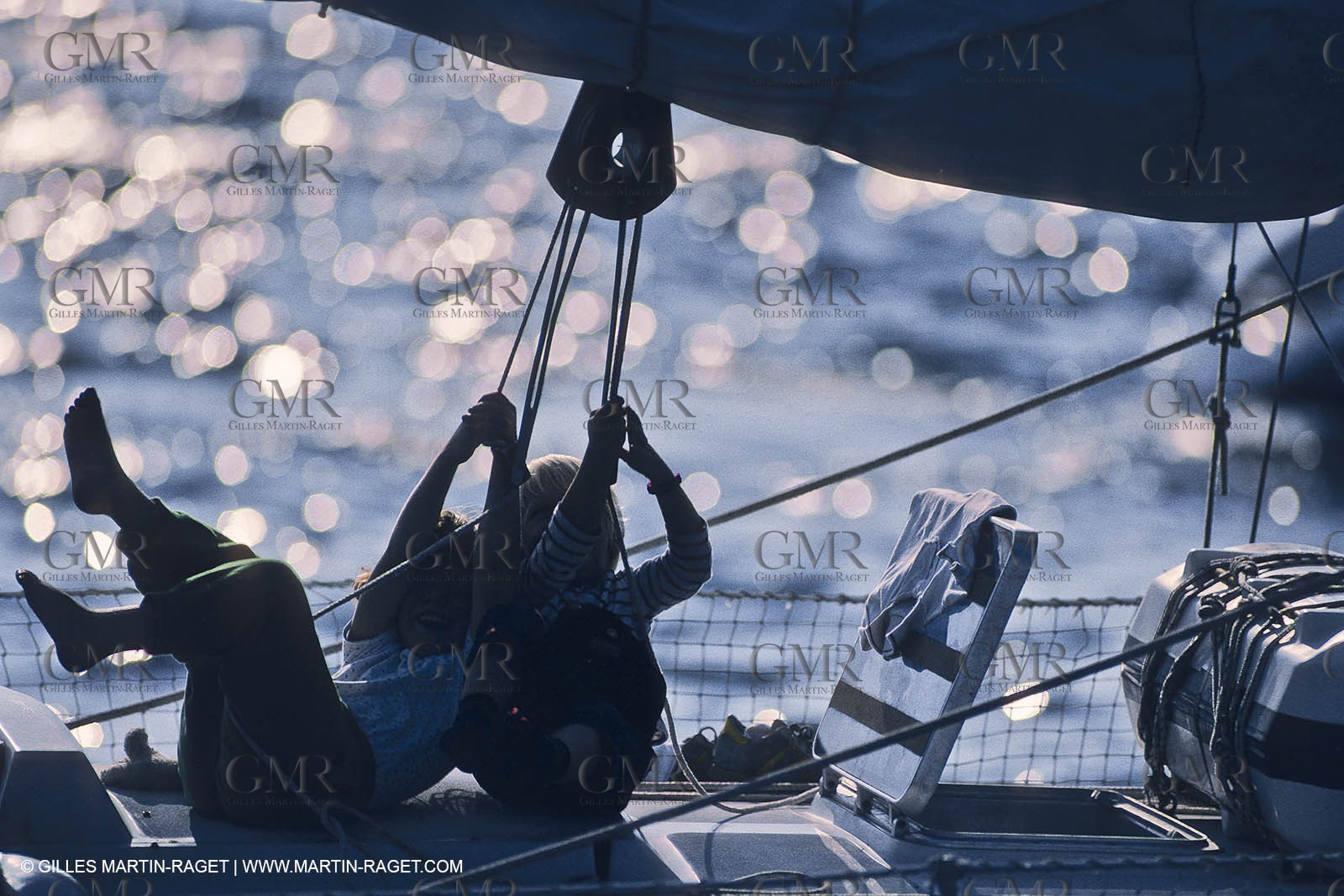 Voile, croisière, enfants à bord