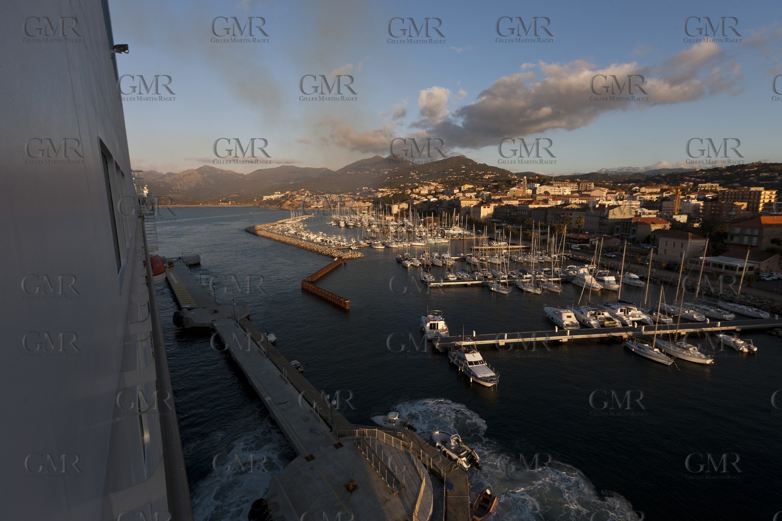 16 02 2012 - Propriano (FRA, Corse) -  La Méridionale shipping company- Piana at Propriano