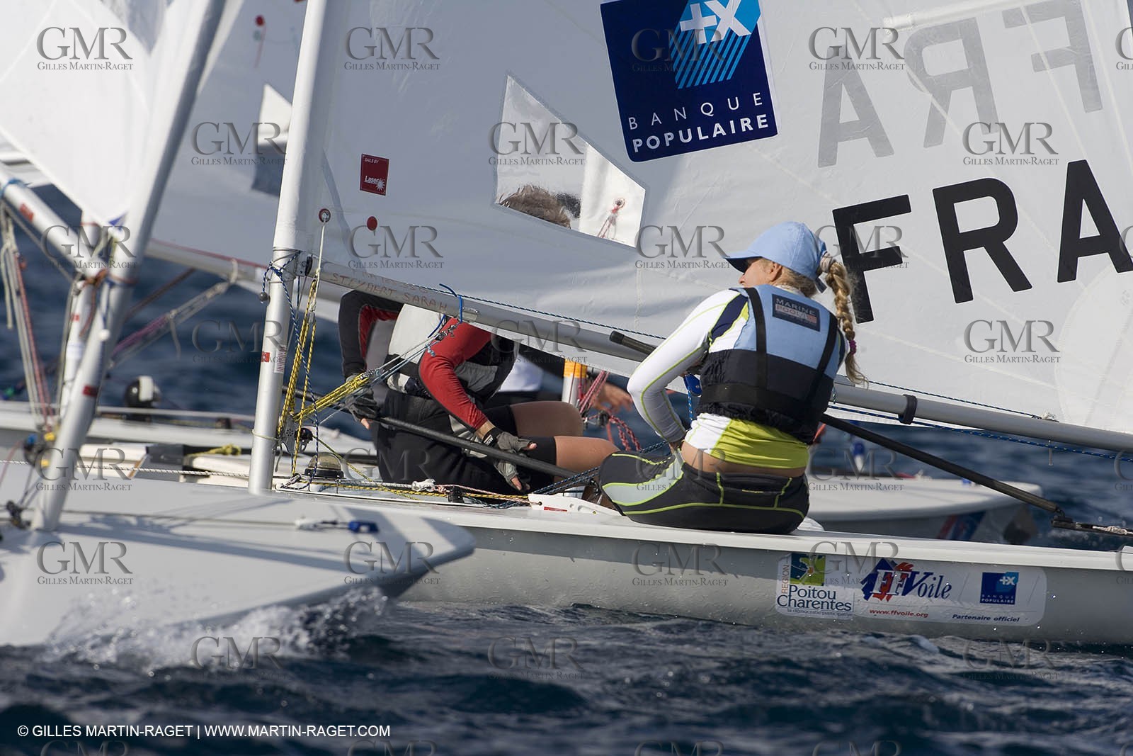 25 04 2007 - Semaine Olympique Française 2007 - Hyères - Jour 4 - Team France - Laser Radial - Steyaert Sarah