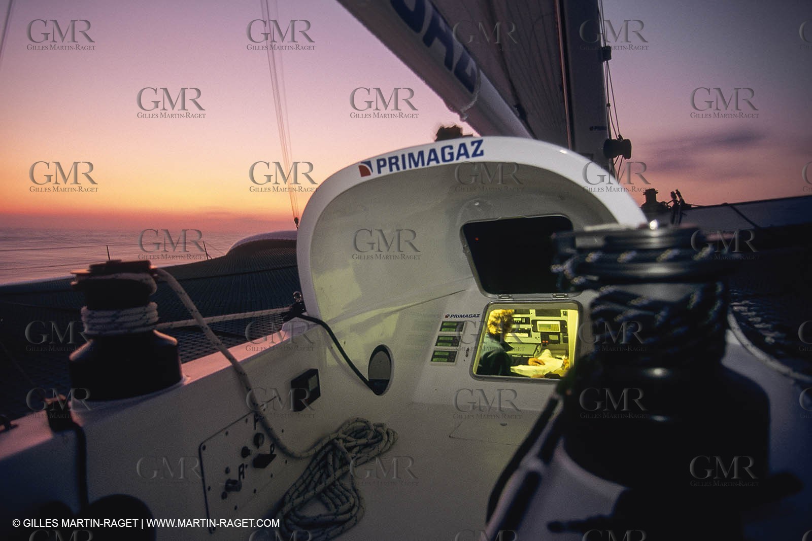Yacht Racing, Multihull, ORMA 60, Laurent Bourgnon, Primagaz