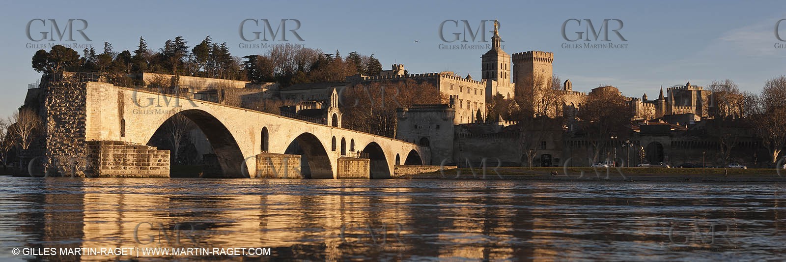 2012,Avignon (FRA,84), Popes palace, Saint Beneze bridge