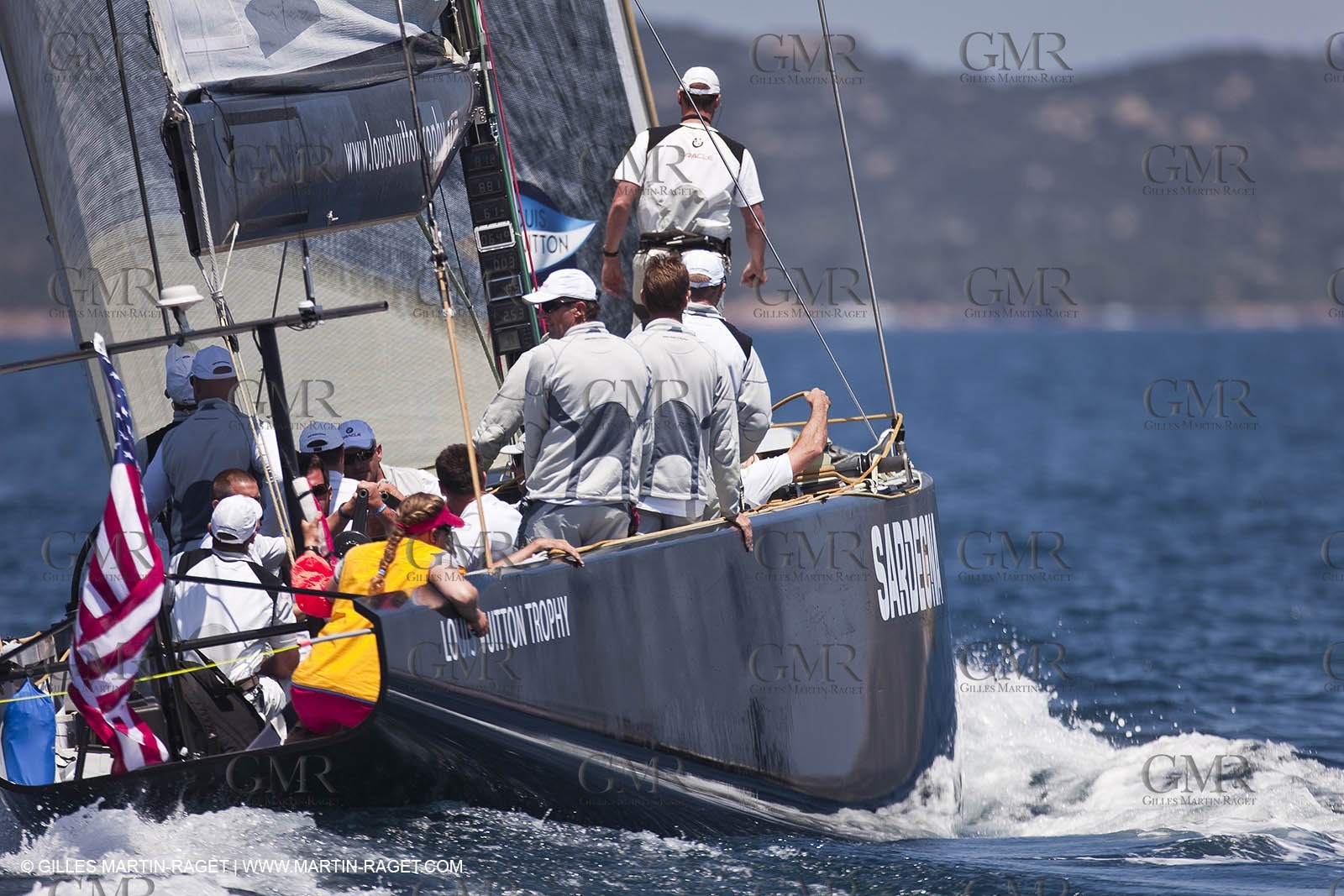 23 05 2010 - La Maddalena (ITA, Sardinia) Louis Vuitton Trophy - BMW ORACLE Racing - Racing Day 2