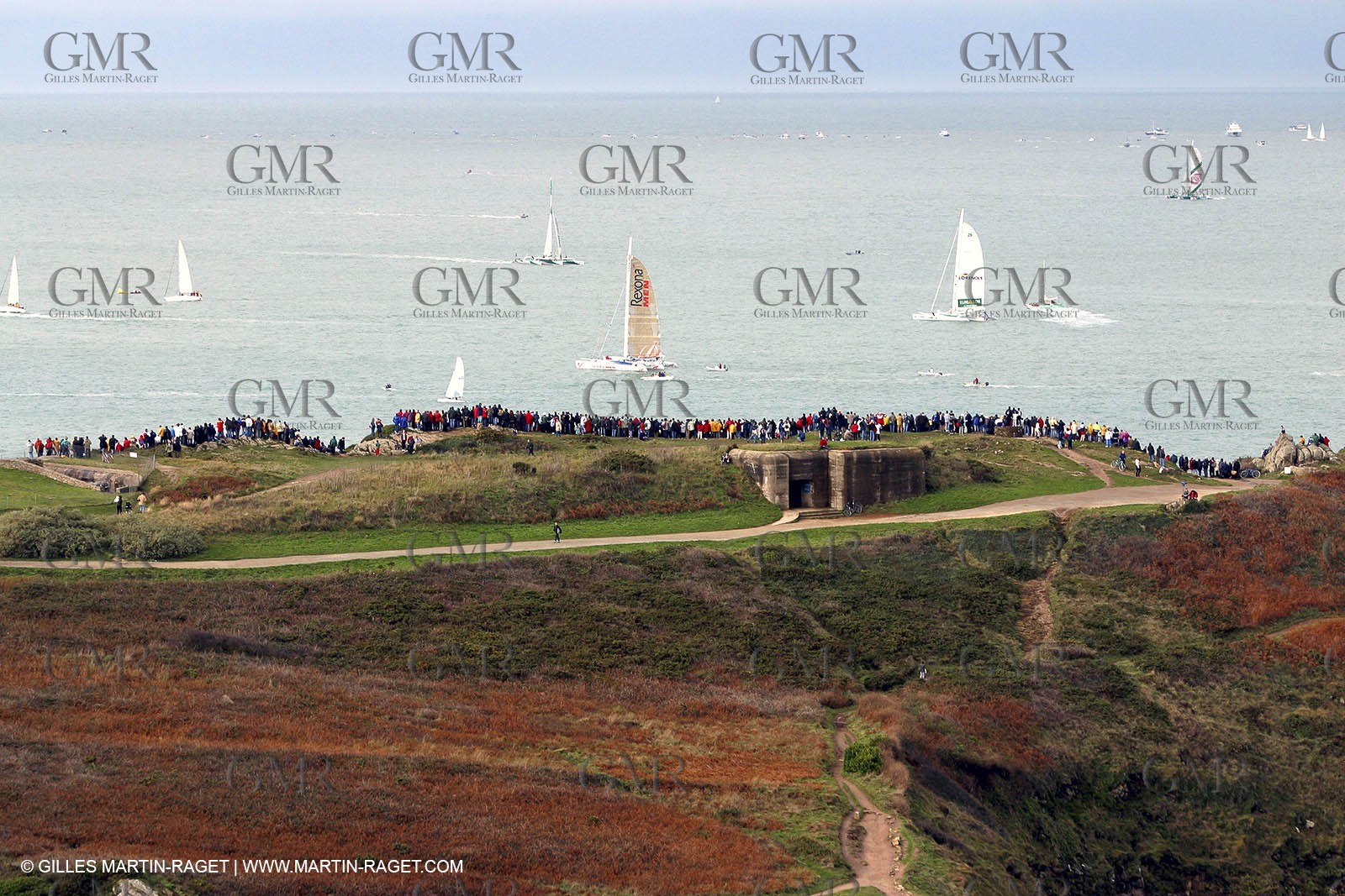 Route du Rhum 2002 - Saint Malo - ORMA 60' Trimarans Start