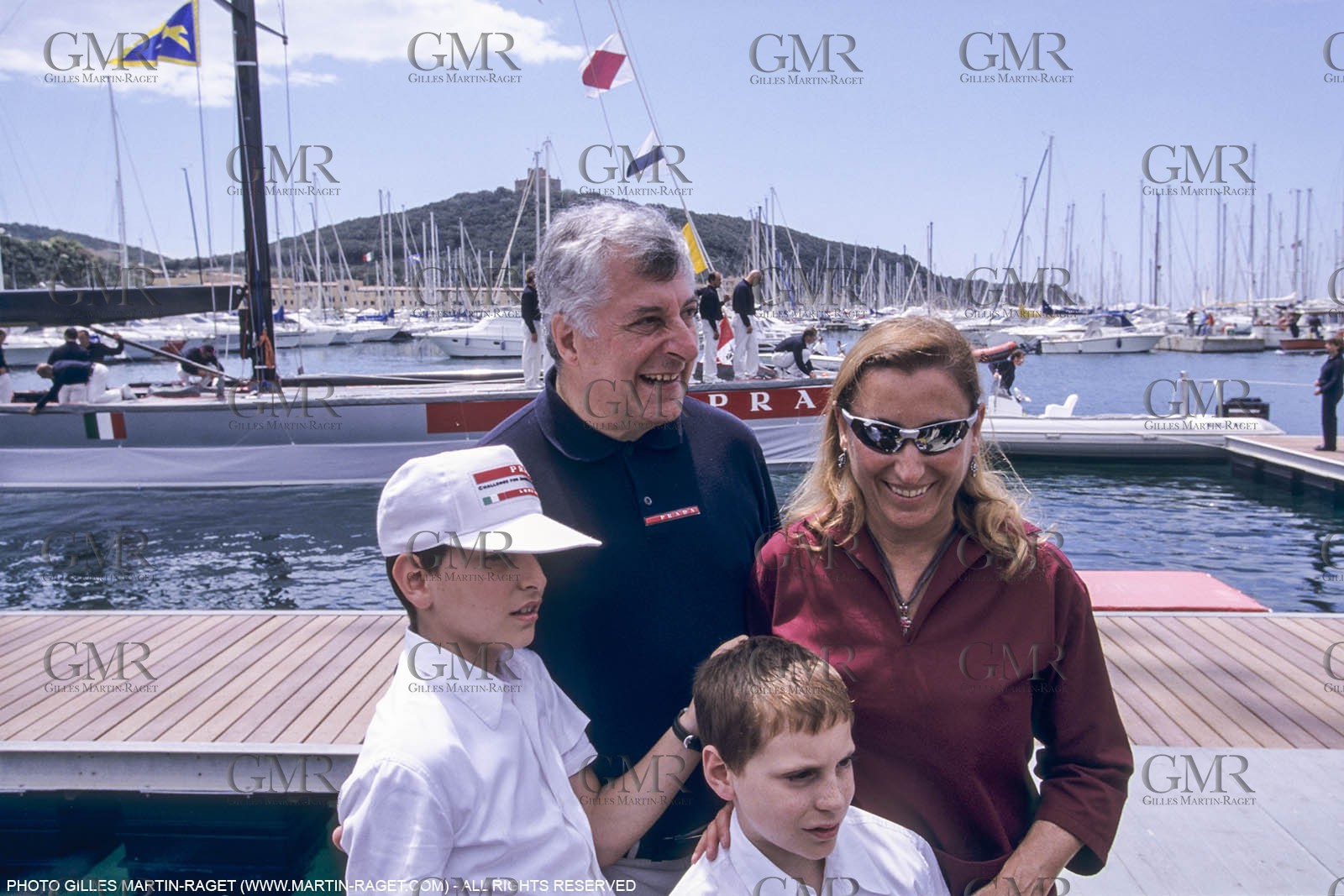 30th America's Cup Auckland 2000, Luna Rossa Christening