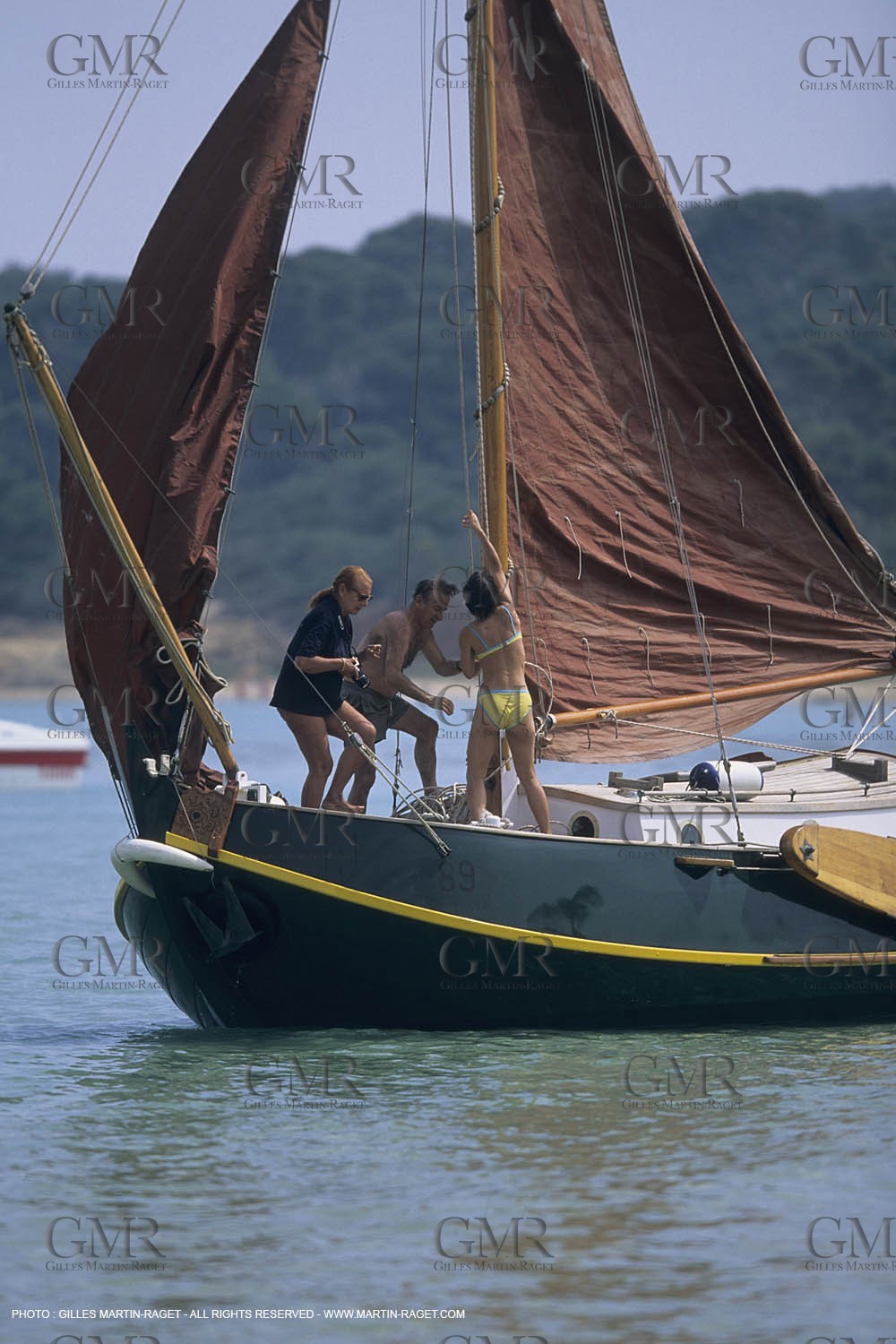 Yacht racing, Porquerolle's Cup , Porquerolles round the island race