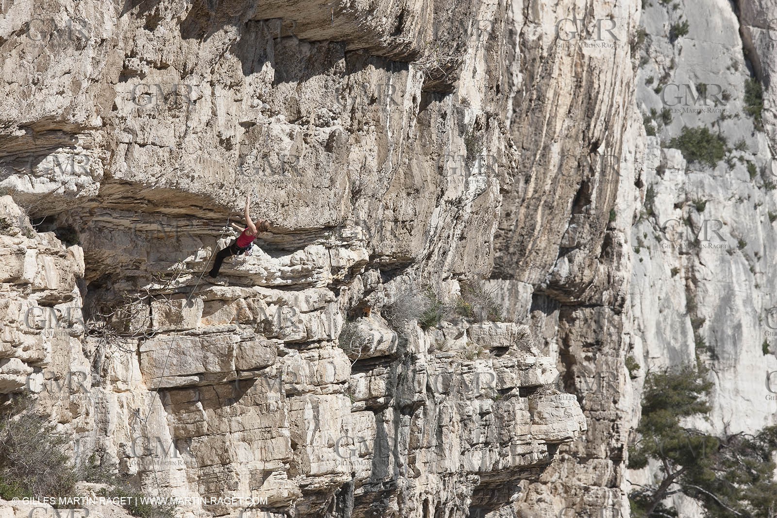 26 03 2009 - Marseille (FRA, 13) - Les Calanques - Sugiton - Les toits cliff