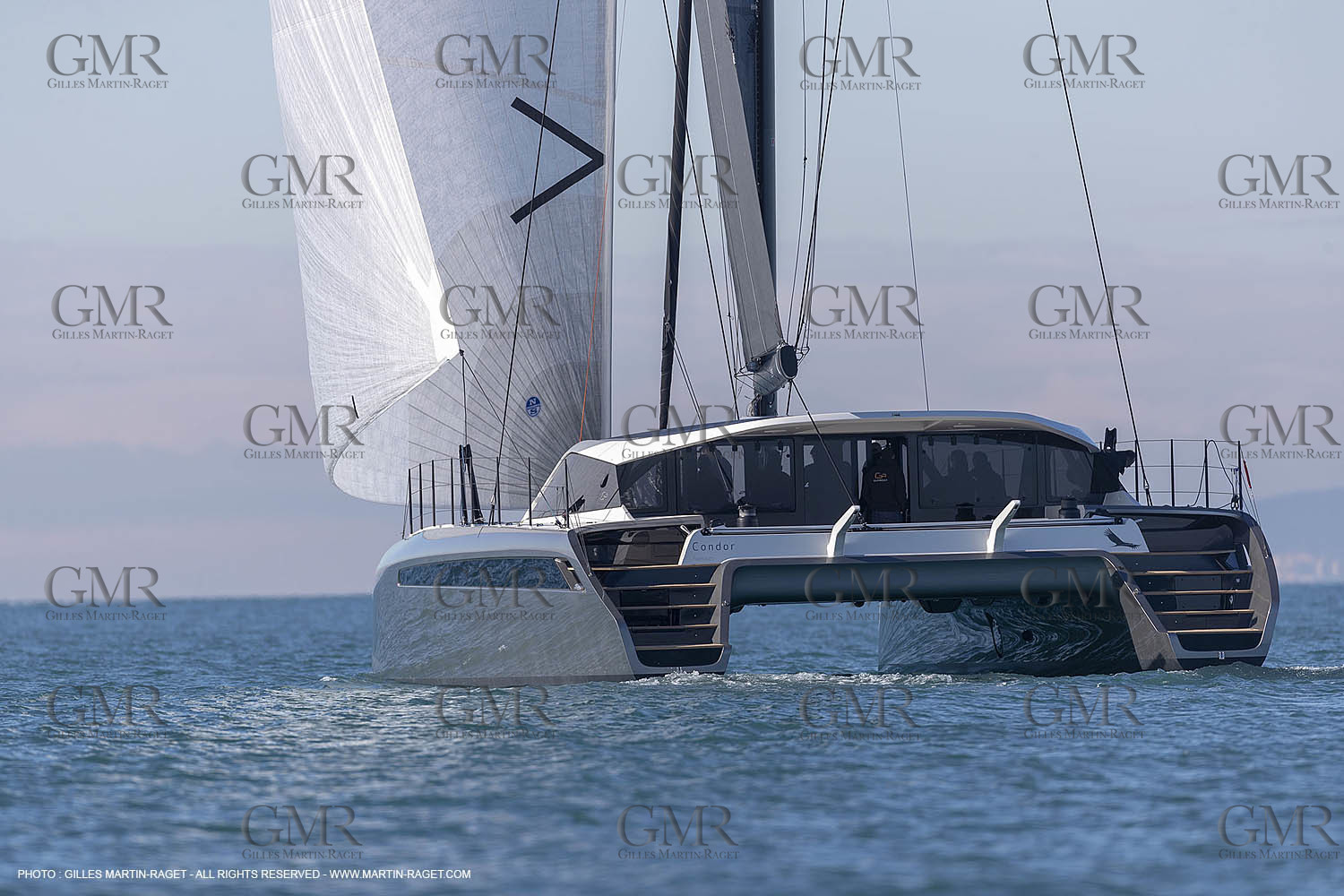 05 02 2019, La Grande Motte (FRA,34), Gunboat 68 sail testing  2