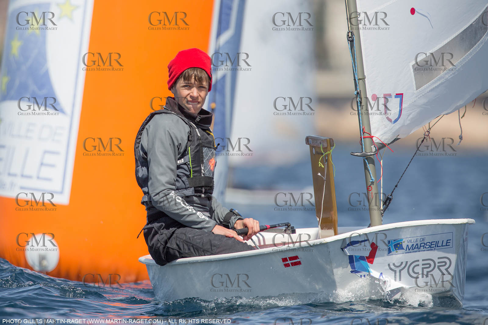 14 04 2016, Marseille (FRA,13), SNIM Dériveurs, Coupe Internationale de Printemps Optimist, Day 4