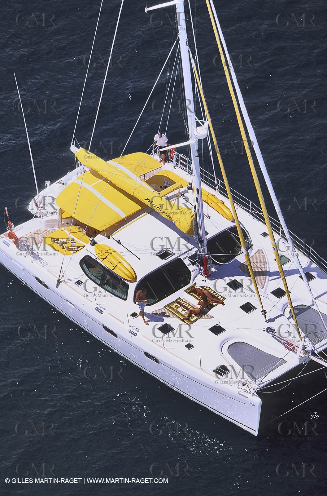 Cruising multihull mooring