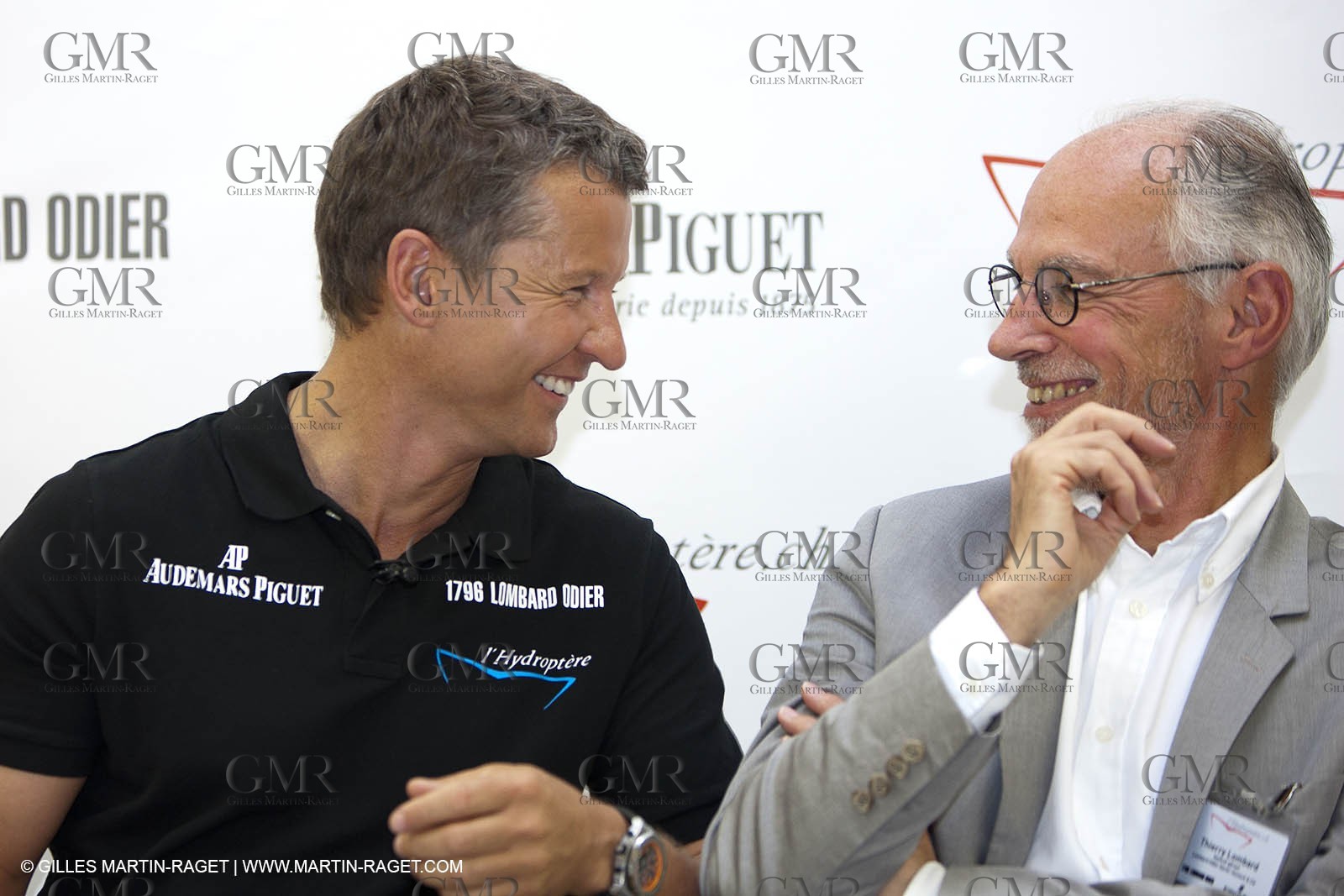 23 08 2010 - Ecublens (SUI) - L'Hydroptère.CH - Project launch - Alain Thabault - Thierry Lombard