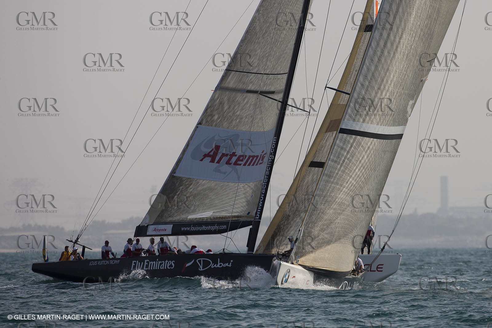 15 11 2010 - Dubai (UAE) - Dubai Louis Vuitton Trophy -  BMW ORACLE Racing Vs Artemis