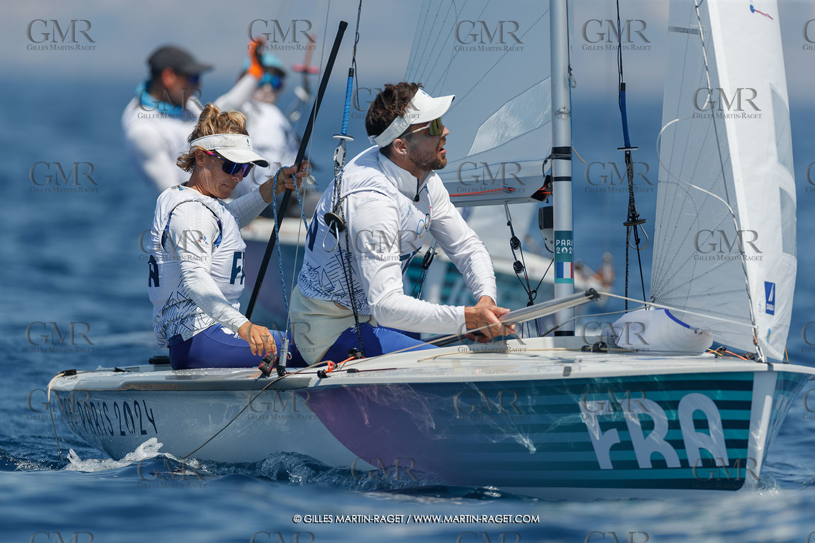 06 08 2024, Marseille (FRA), Paris 2024 Olympic Games, Sailing, Race Day 9