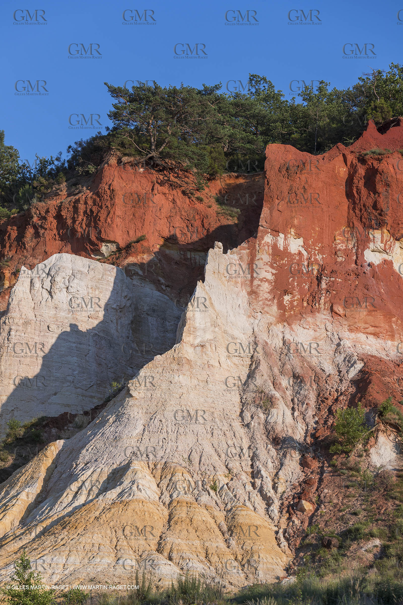 21 06 2018, Rustrel (FRA, 84), Anciennes carrières d'ocre