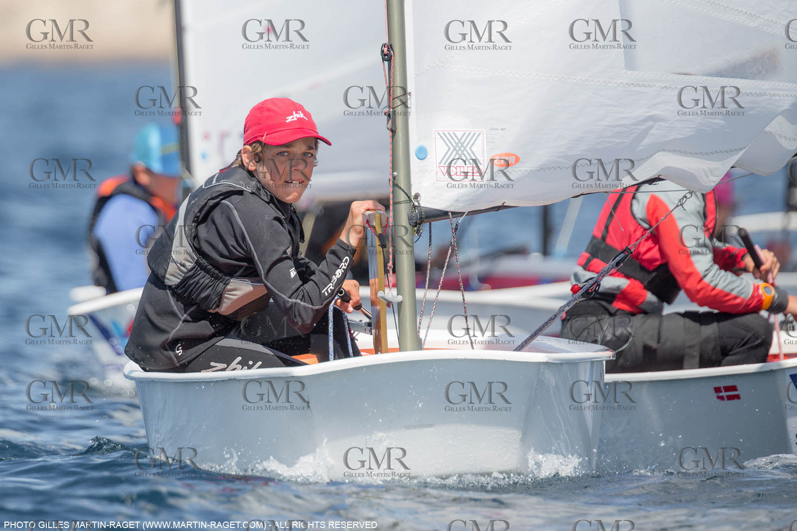 14 04 2016, Marseille (FRA,13), SNIM Dériveurs, Coupe Internationale de Printemps Optimist, Day 4