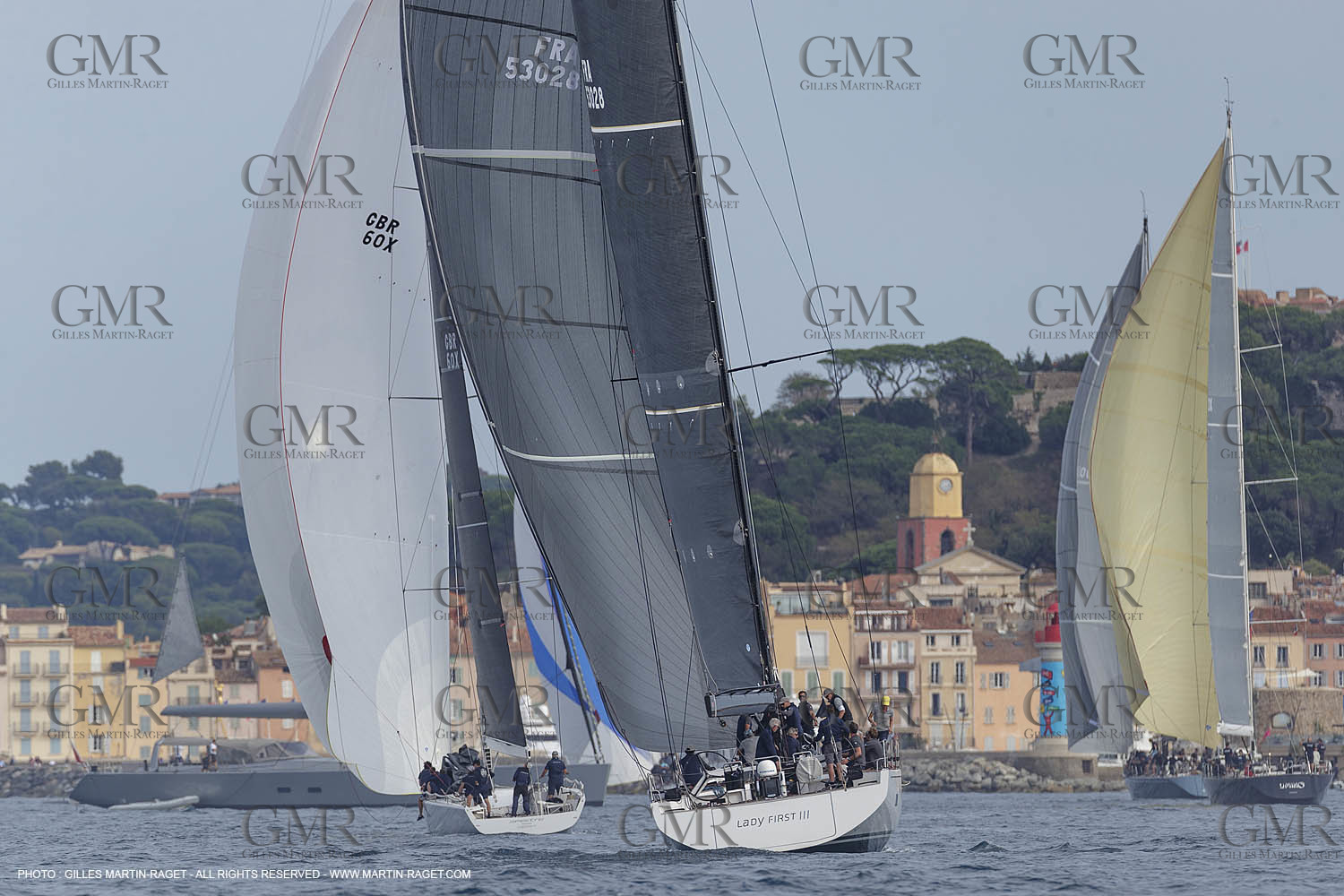 08 10 2020, Saint-Tropez (FRA,83), Les Voiles de Saint-Tropez  2020, Les Voiles Super Series, Race Day 3