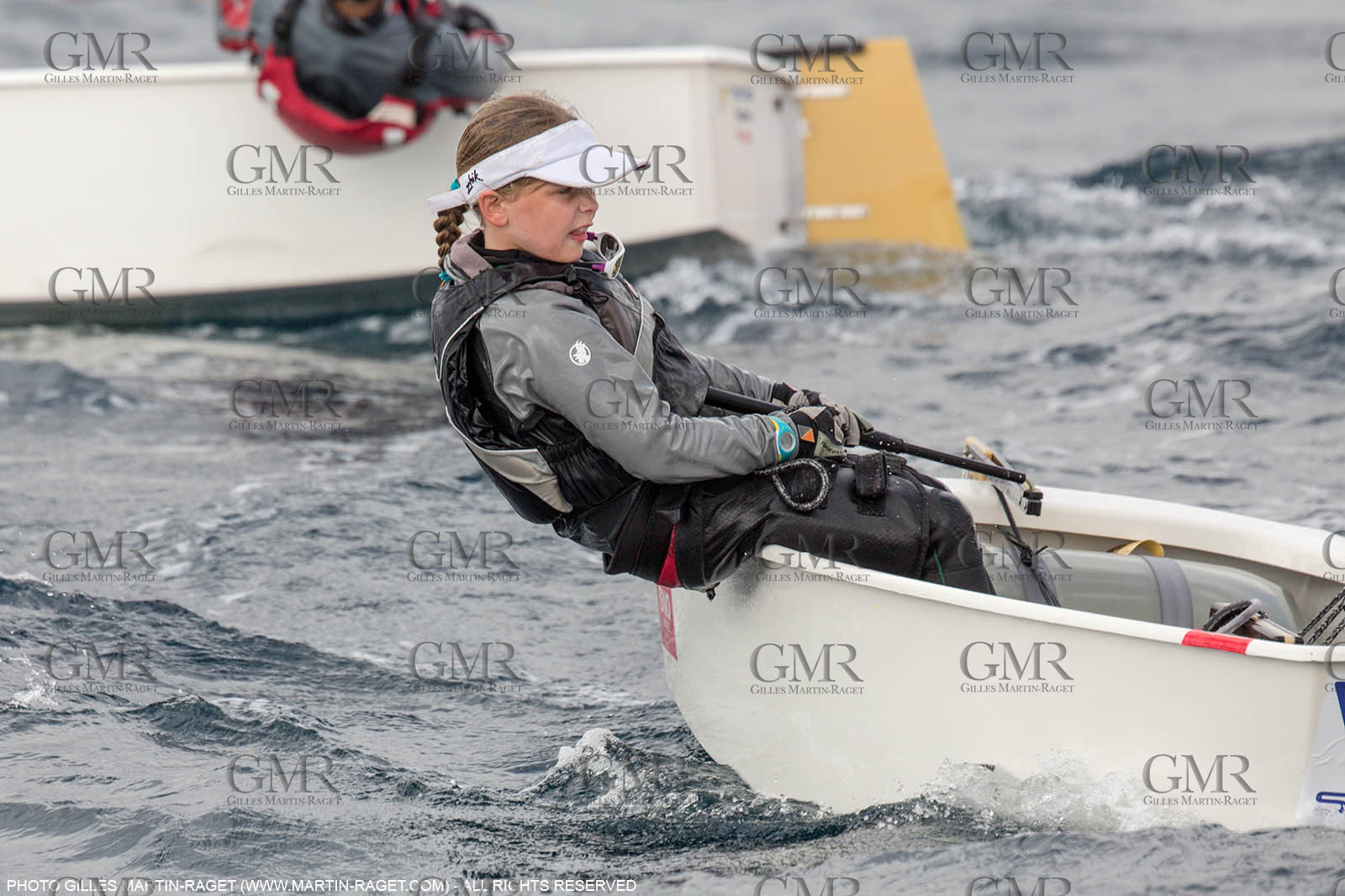 15 04 2016, Marseille (FRA,13), SNIM Dériveurs, Coupe Internationale de Printemps Optimist, Final Day