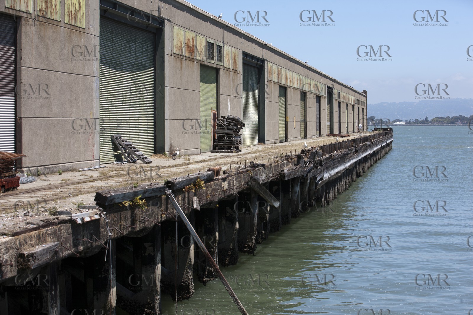 07 06 2011 - San Francisco (USA,CA) - 34th America's Cup - The Piers in their state of origin - Pier 23