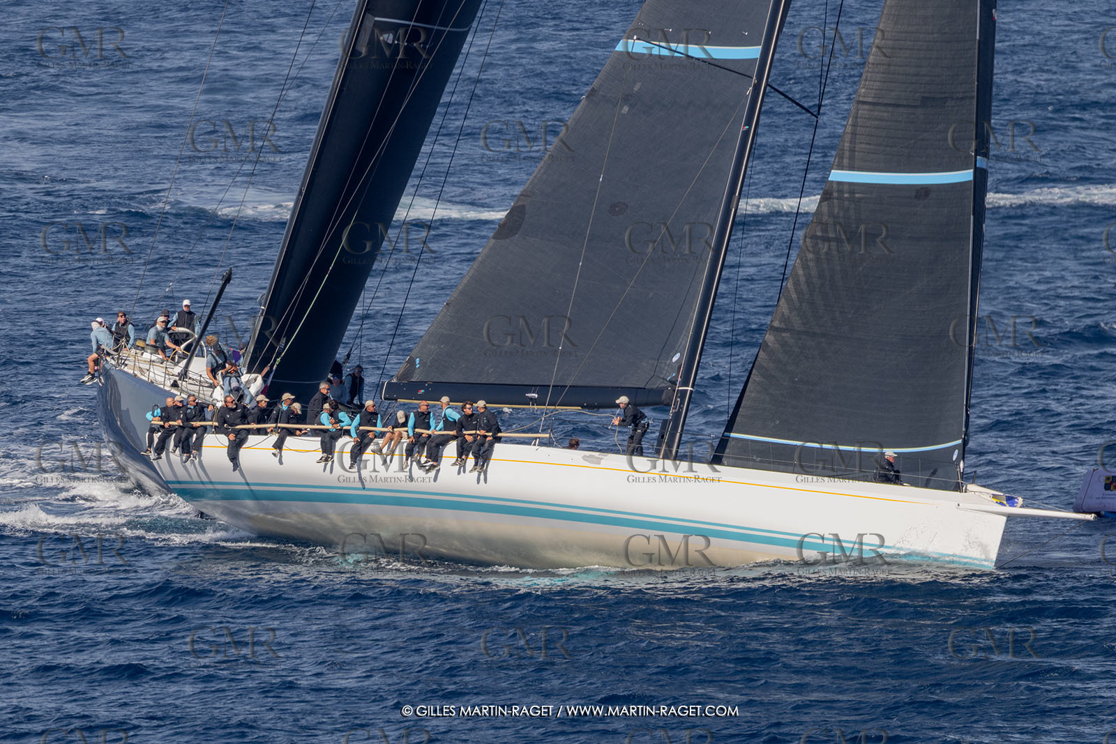 04 10 2025, Saint-Tropez (FRA), Les VoIles de Saint-Tropez 2025, Race Day 6
