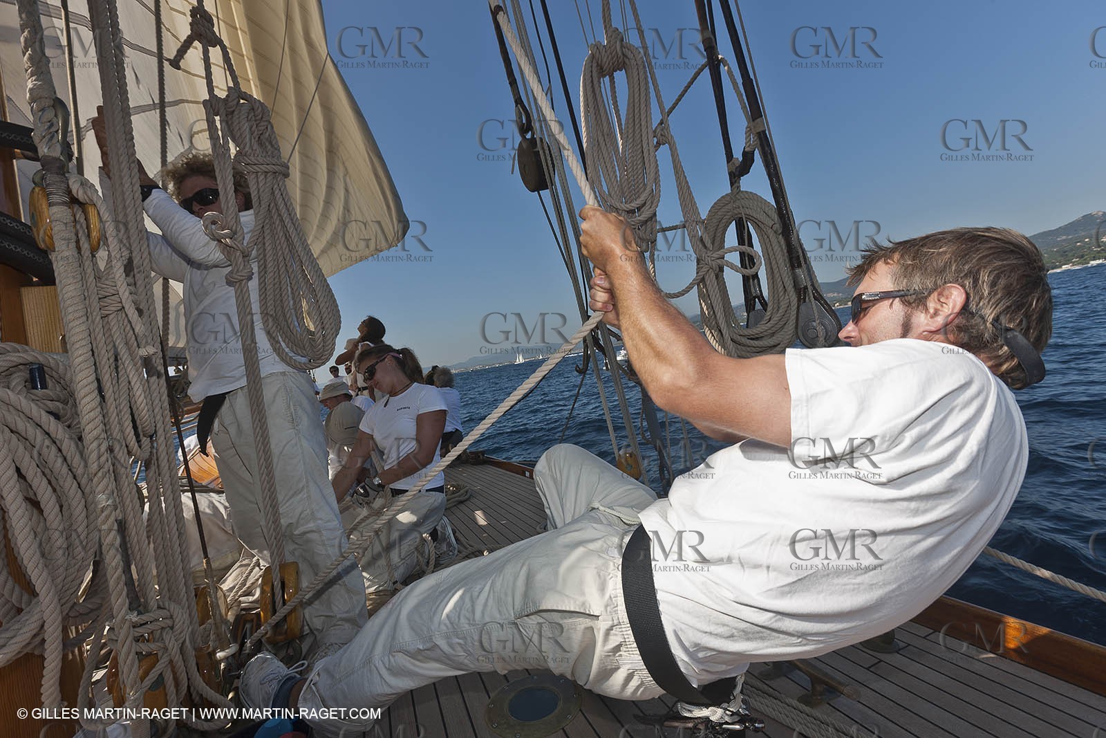01 10 2011 - Saint Tropez (FRA,13) - Voiles de Saint Tropez 2011 - Classic Yachts - Day 5 - Onboard Mariquita