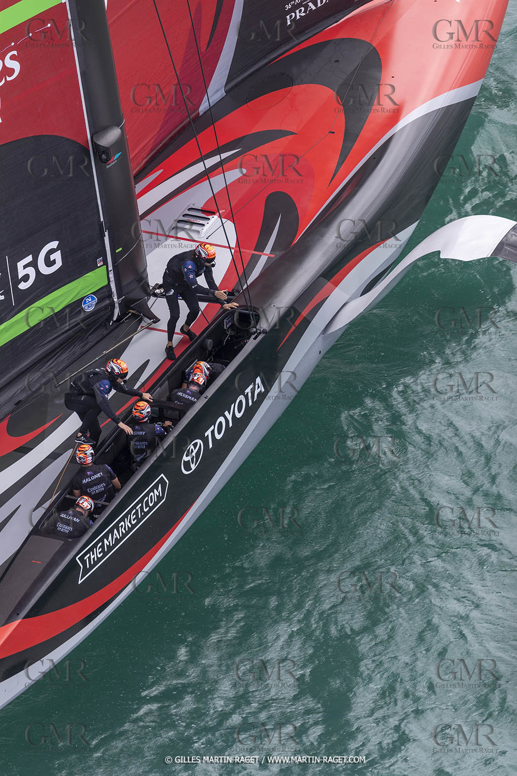 11 12 2020 - Auckland (NZL) - 36th America's Cup - Practice Sessions - Day 3 - Emirates Team New Zealand