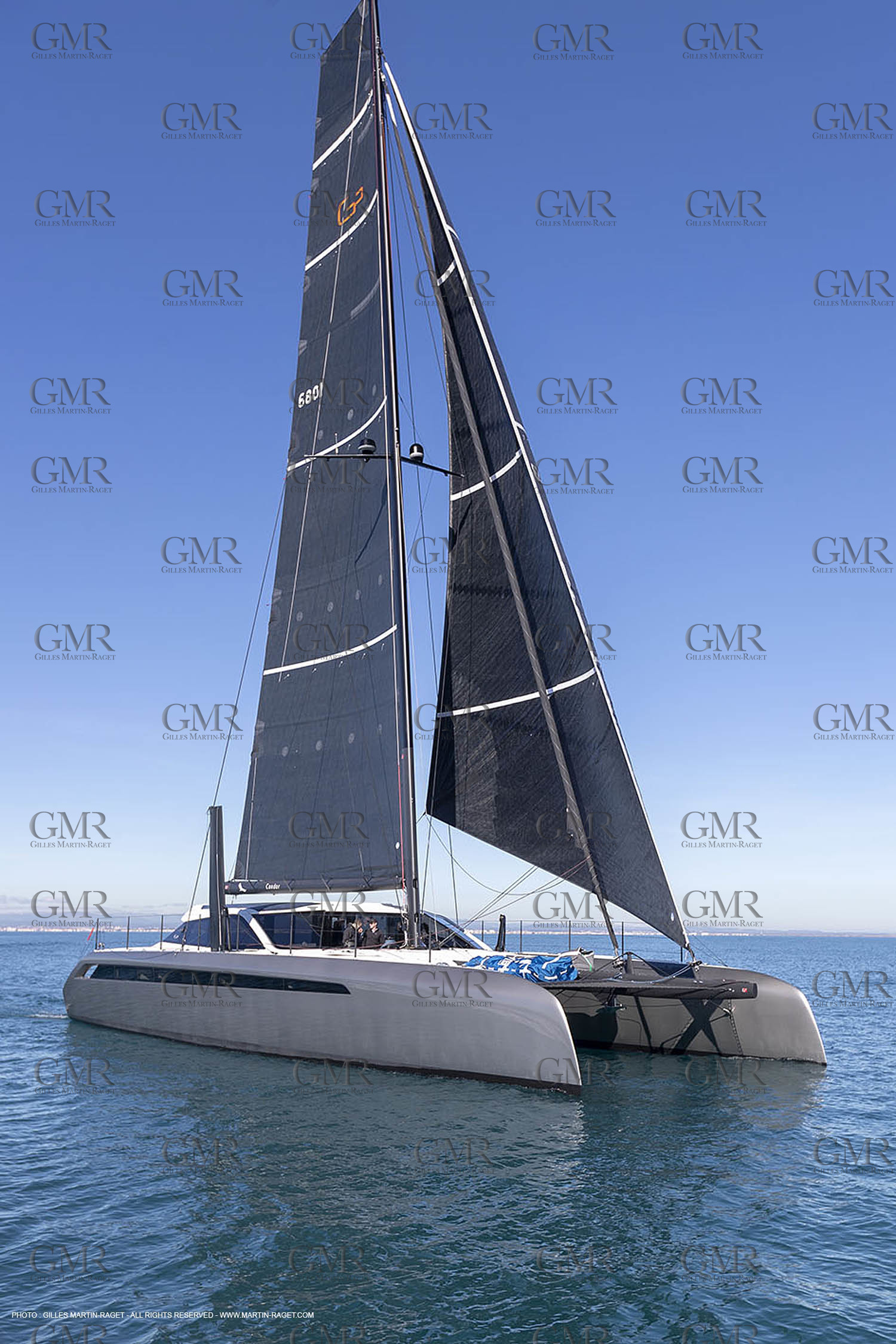 05 02 2019, La Grande Motte (FRA,34), Gunboat 68 sail testing  2