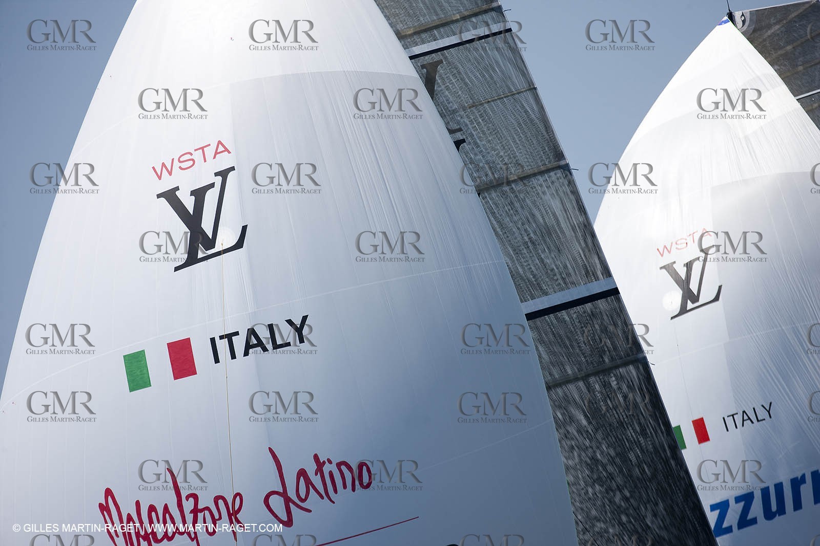 19 05 2010 - La Maddalena (ITA, Sardinia) Louis Vuitton Trophy - Racing Day 1 - Azzura Vs Mascalzone Latino