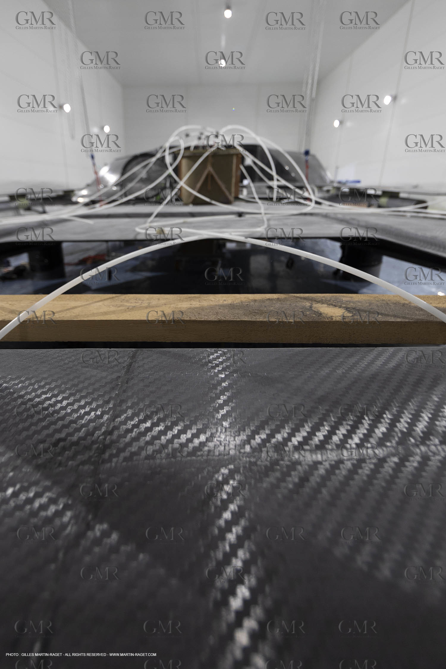 29 10 2018, La Grande Motte (FRA,30), Chantier Gunboat, construction du Gunboat 68