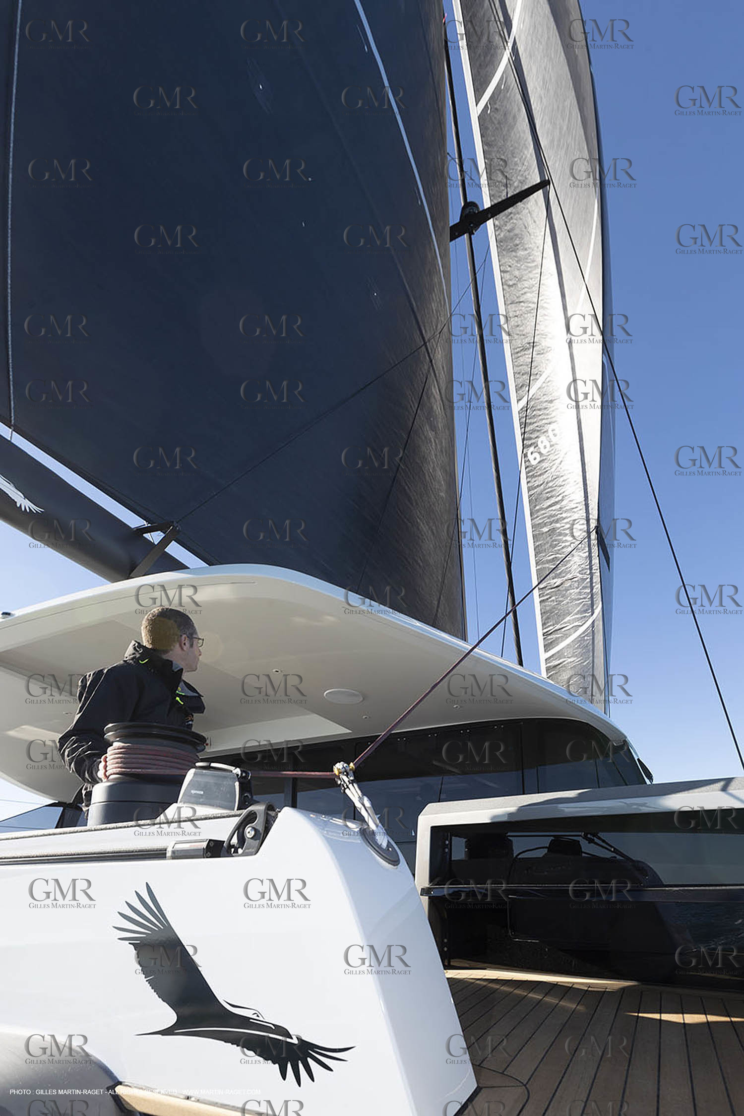 05 02 2019, La Grande Motte (FRA,34), Gunboat 68 sail testing  2