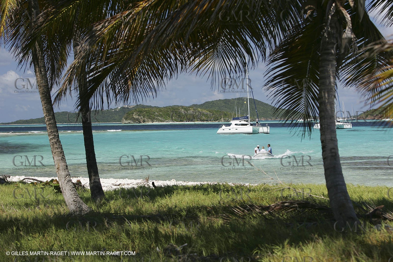 Cruising multihull mooring