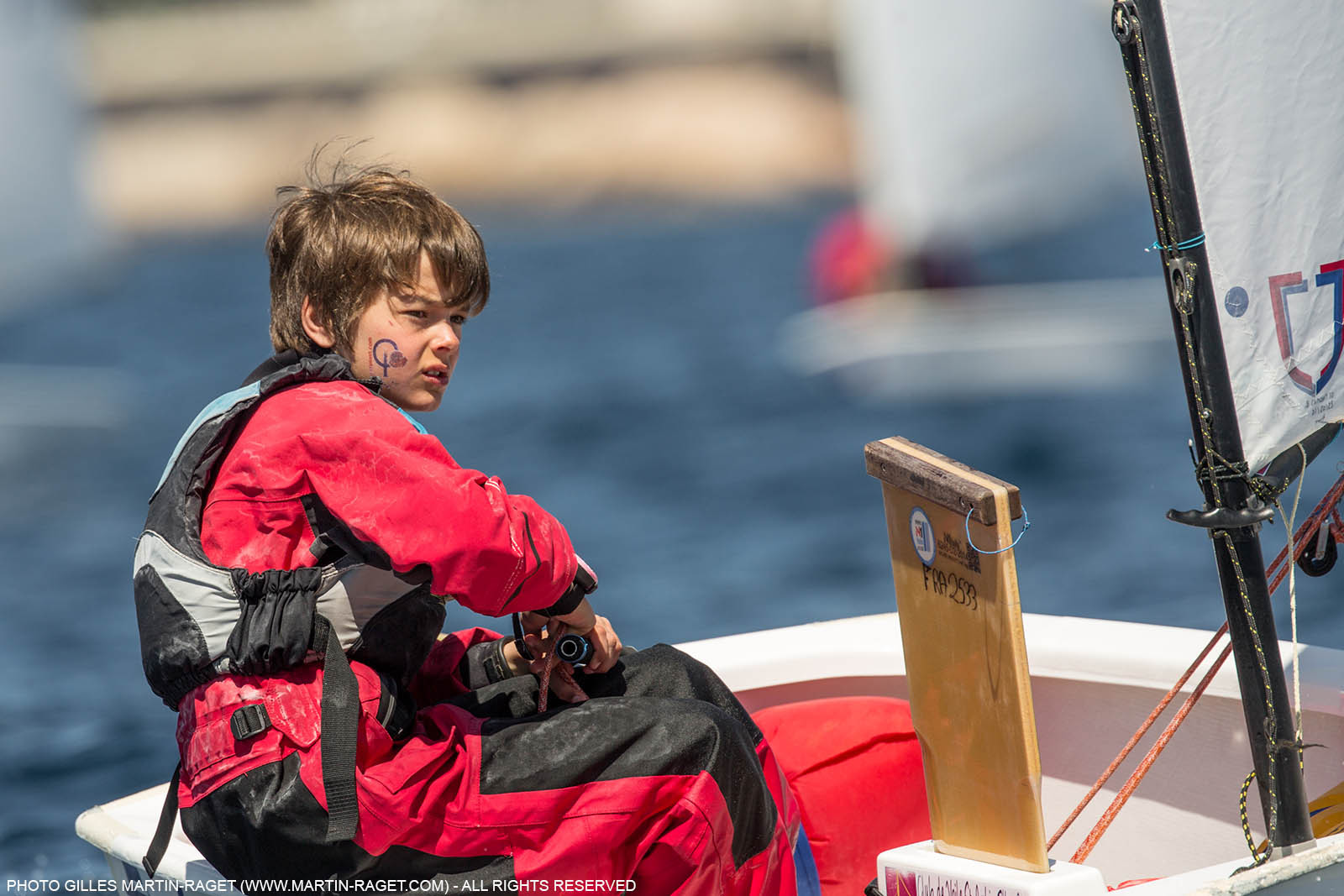 14 04 2016, Marseille (FRA,13), SNIM Dériveurs, Coupe Internationale de Printemps Optimist, Day 4