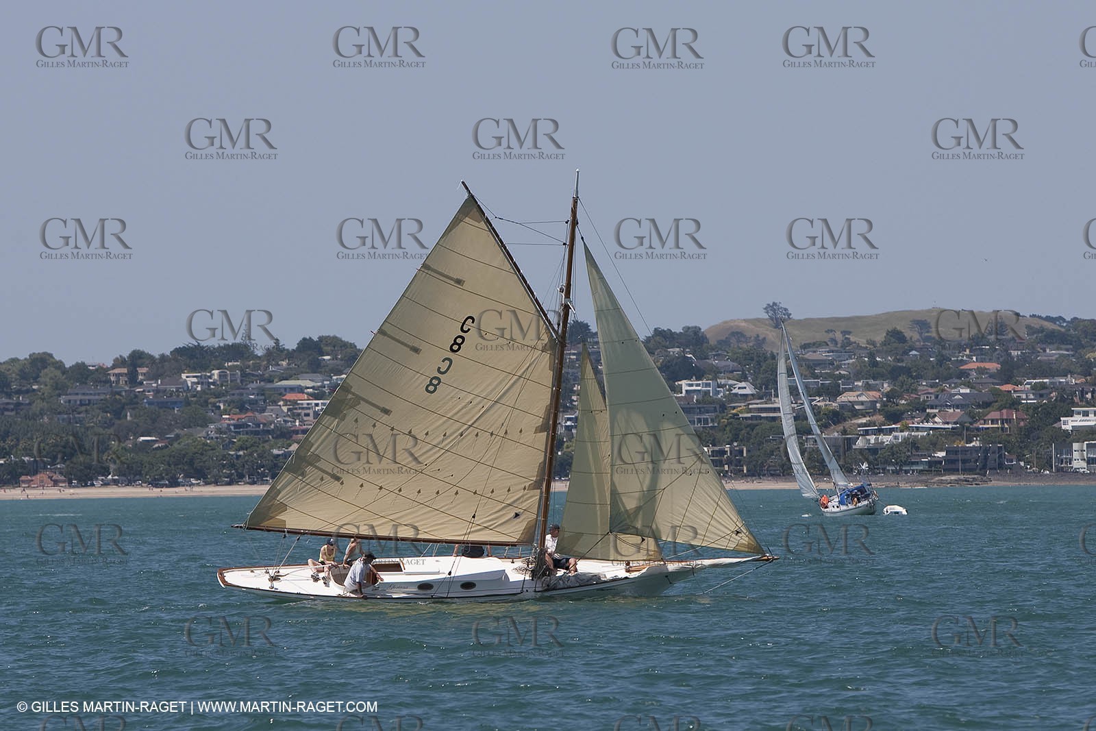26 01 2009 - Auckland (NZL) - Louis Vuitton Pacific Series - BMW ORACLE Racing - Training